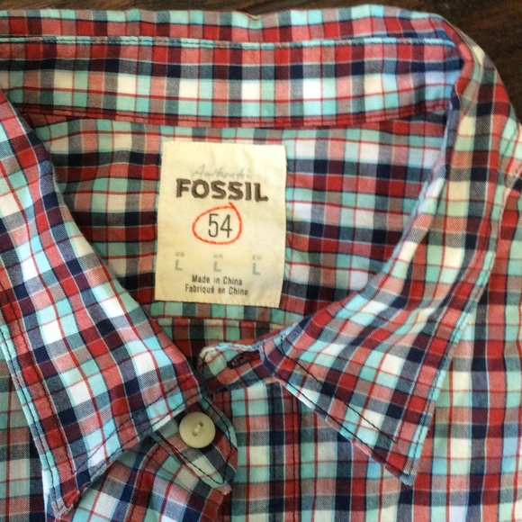 Men’s Authentic Fossil 54 shirt - Picture 2 of 4